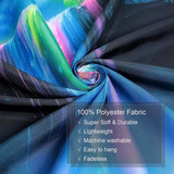 Wandteppich, Wandteppich, Planeten-Wasserfall, Fantasie, Schwarzlicht, Zuhause – Accessoires und Dekorationen, Naty Shop