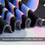Gobelin Wandteppich Horror Gesicht Schwarzlicht Geister reaktiv Zuhause - Accessoires und Dekorationen Naty Shop