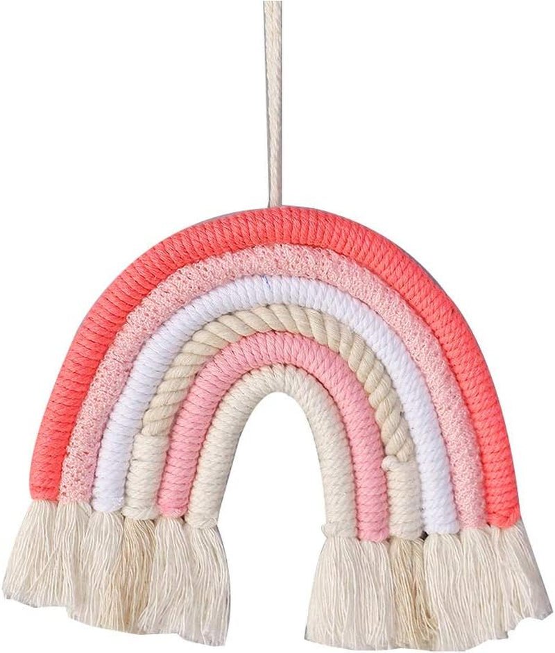 Böhmischer Regenbogen-gewebter Wandteppich zu Hause, farbenfrohe Kunst. Zuhause – Accessoires und Dekorationen. Naty Shop. Standardtitel