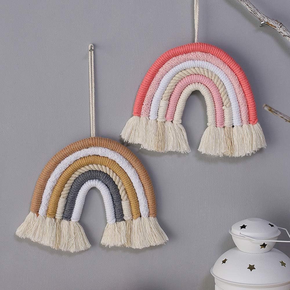 Böhmischer Regenbogen-Wandteppich für zu Hause, farbenfrohe Kunst. Zuhause – Accessoires und Dekorationen Naty Shop