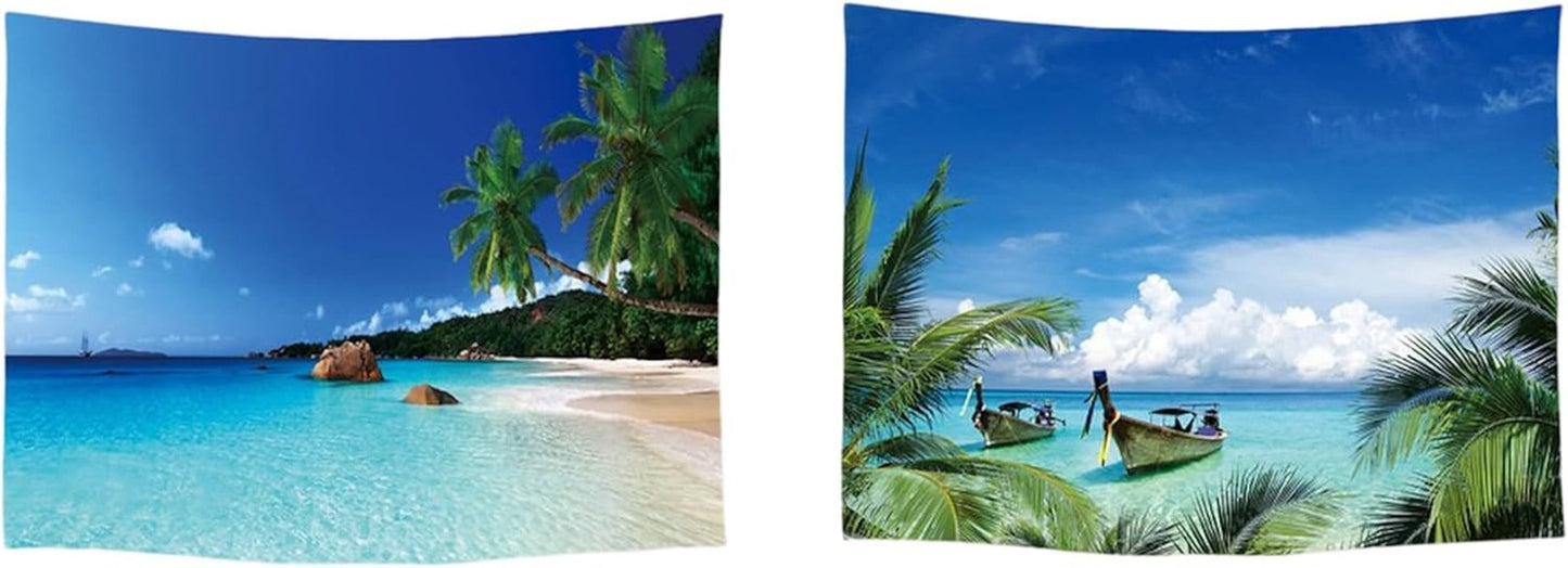 Wandteppich Ulticool House Beach Beach Palm Island Home – Accessoires und Dekorationen Naty Shop Beach Beach
