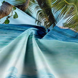 Wandteppich Ulticool View Beach Sea Palm Hammock Home – Accessoires und Dekorationen Naty Shop