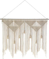 Beige gewebter Türteppich mit Quaste, Schlafzimmer, Balkon, Zuhause – Accessoires und Dekorationen, Naty Shop