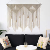 Beige gewebter Türteppich mit Quaste, Schlafzimmer, Balkon, Zuhause – Accessoires und Dekorationen, Naty Shop, Standardtitel