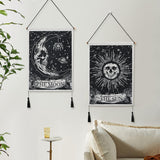 Wandteppich Weldomcor Tarot-Totenkopf-Set Sonne Startseite – Accessoires und Dekorationen Naty Shop