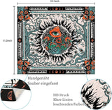 Wandteppich, Yrenendenge, Pilze, Sonnenbrand, Leinwand, Hippie-Augen, Zuhause – Accessoires und Dekorationen, Naty Shop