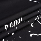 Tapisserie yrendenge menschlicher Totenkopf schwarz weiß Zuhause - Accessoires und Dekorationen Naty Shop