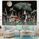 Wandteppich Yugarlibi Pilz Schwarzwaldschnecke hängend Zuhause - Accessoires und Dekorationen Naty Shop