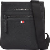 Tommy Hilfiger Herren ESSENTIAL PU MINI CROSSOVER Crossover-Gepäck und Reiseausrüstung Naty Shop Schwarz (Schwarz), Einheitsgröße