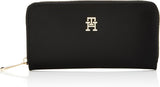 Tommy Hilfiger Damen Geldbörse Poppy Große Kartenfächer Geldbörse Damen Naty Shop Schwarz Os
