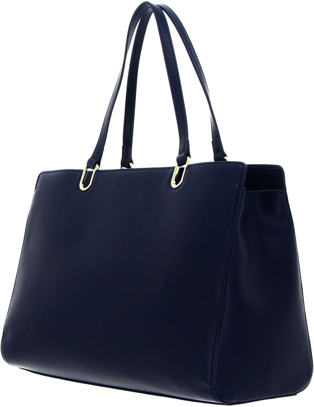 Tommy Hilfiger Damentasche TH Timeless Satchel mit Innentaschen, Blau (Space Blue), Einheitsgröße Damentaschen Naty Shop