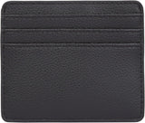 Tommy Hilfiger Damen Kartenetui Soft Logotape Small, schwarz, Einheitsgröße Portemonnaie Damen Naty Shop