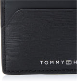 Tommy Hilfiger Men TH PLAQUE CC HOLDER, schwarz, Einheitsgröße Naty Shop Herren-Geldbörse