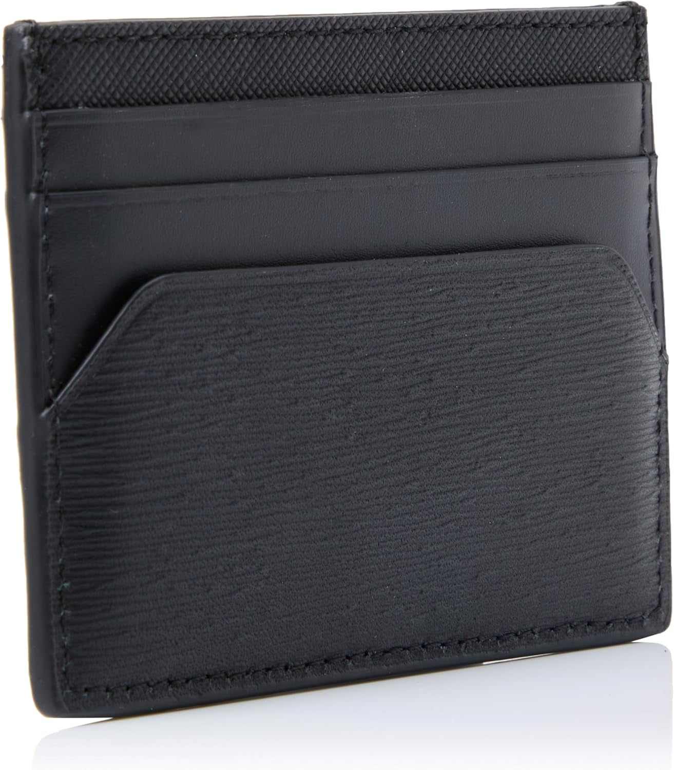 Tommy Hilfiger Men TH PLAQUE CC HOLDER, schwarz, Einheitsgröße Naty Shop Herren-Geldbörse