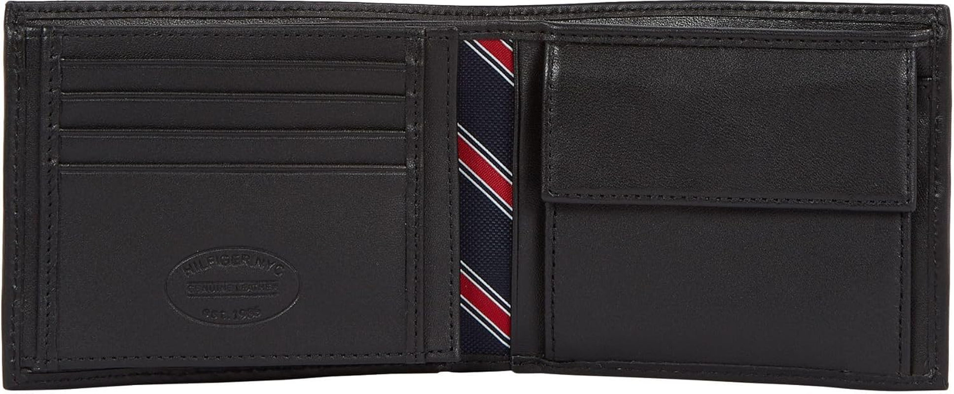 Tommy Hilfiger Herren Eton Trifold Wallet mit Münzfach Naty Shop Herrenbrieftasche
