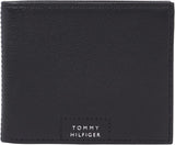 Tommy Hilfiger Herren-Geldbörse Leder Mini-Geldbörse Small Naty Shop Herren-Geldbörse Schwarz (Schwarz) Os