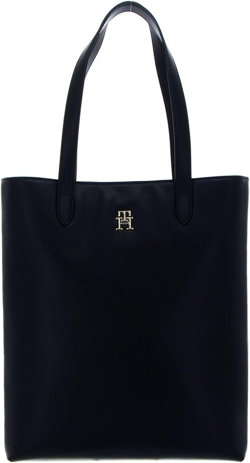 Tommy Hilfiger Th Casual Slim Tote Ns Tote Bag Damen Taschen Naty Shop Schwarz (black)