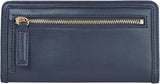 Tommy Hilfiger TH MONOTYPE LARGE SLIM WALLET Damenbrieftasche, Blau (Space Blue), OS Damenbrieftasche Naty Shop