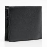 Tommy Hilfiger TH PREMIUM LEATHER EXTRA CC COIN Herren-Doppel-Geldbörse Schwarz OS Herren-Geldbörse Naty Shop