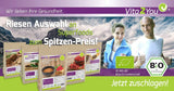 Vita2You Goji-Beeren 1 kg – Wolfsbeeren – sonnengetrocknet – ungeschwefelt und ohne Zusatzstoffe – 1000 g – Zip-Beutel – Premium-Qualität. Dehydrierte Produkte Naty Shop
