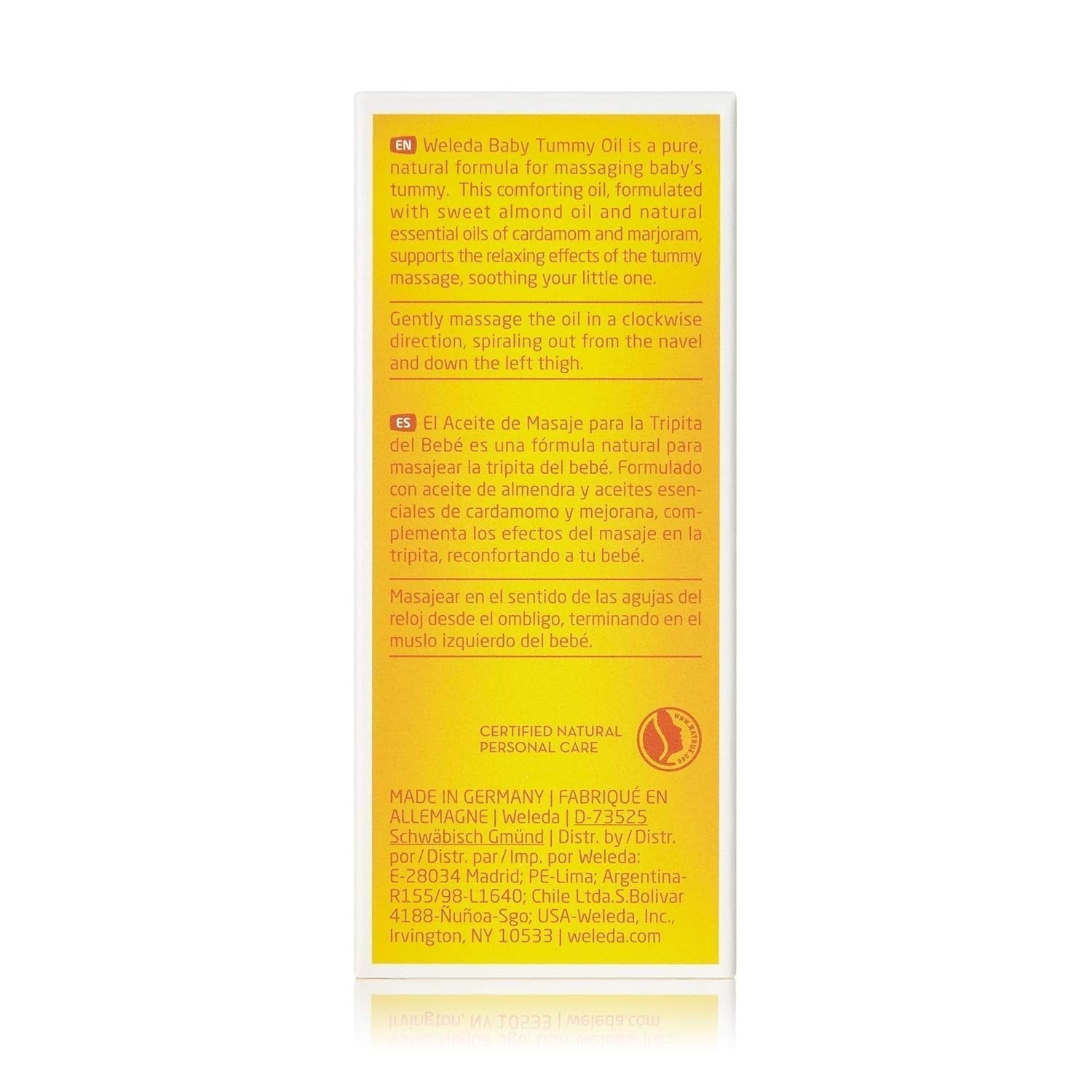 Weleda Babybauchöl, 50 ml Kinder – Bade- und Hautpflege Naty Shop