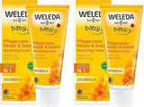 WELEDA Bio Baby Calendula Pflegecreme Körper & Gesicht 75ml – Gesichtscreme / Hautcreme für Naturkosmetik mit Sesamöl und Lanolin zur Pflege trockener Haut. Feuchtigkeitsspendende Pflegecreme für Babys und Kinder Kinder - Bade- und Hautpflege Naty Shop Standardtitel
