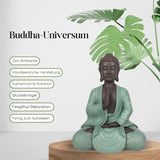 Zen Arôme SBM5 Zen Bodhi Statue, grün/braun, 20 cm hoch Statuetten und Skulpturen Naty Shop
