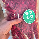 Gefriergetrocknete Himbeeren Bruchstücke | XL 300g Gefriergetrocknete Trockenfrüchte | Getrocknete Himbeeren Glutenfreie gefriergetrocknete Früchte | Gefriergetrocknete Früchte | Gefriergetrocknete Himbeeren, dehydrierte Produkte von Naty Shop