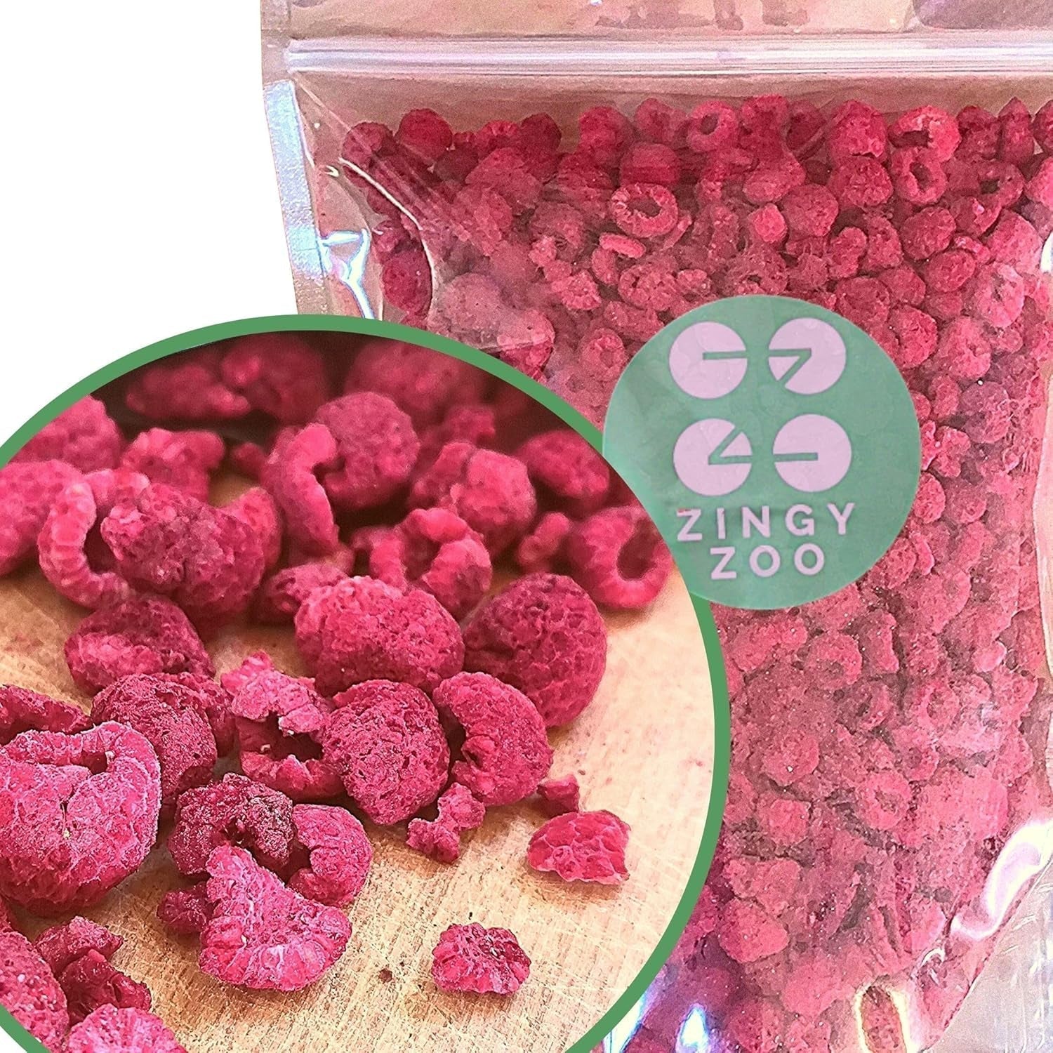 Gefriergetrocknete Himbeeren Bruchstücke | XL 300g Gefriergetrocknete Trockenfrüchte | Getrocknete Himbeeren Glutenfreie gefriergetrocknete Früchte | Gefriergetrocknete Früchte | Gefriergetrocknete Himbeeren Naty Shop dehydrierte Produkte 300G