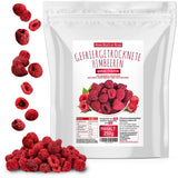 Gefriergetrocknete Himbeeren, KEINE chinesischen Produkte, 500g gefriergetrocknete ganze Früchte, ohne Zusatzstoffe, fruchtig, hergestellt in Deutschland. Trockenprodukte Naty Shop 250G